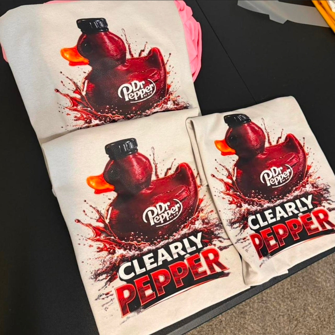 Dr Pepper Duck Graphic Unisex Cotton T-Shirt