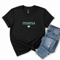 Mama Heart Minimalist Graphic T-Shirt